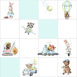 Állatok kis pálya / 15 cm mező