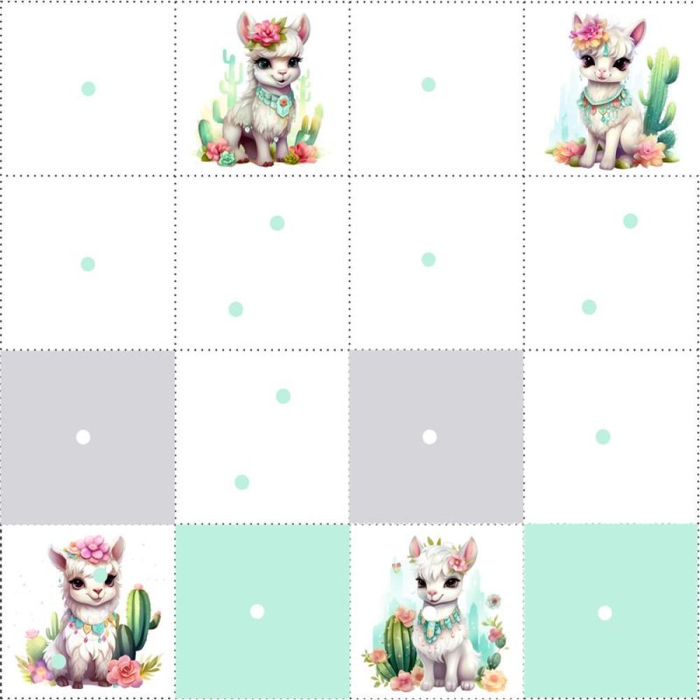 Lámás kis pálya / 15 cm mező