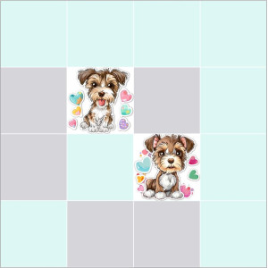 Yorkshire terrier Kutyusos kis pálya / 15 cm mező