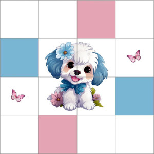 Kutya és Lepkék kis pálya / 15 cm mező