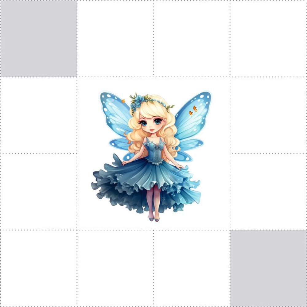 Kék Tündéres kis pálya / 15 cm mező