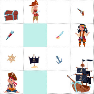 Kalózós kis pálya / 15 cm mező