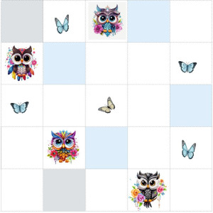 Baglyos közepes pálya / 15 cm mező