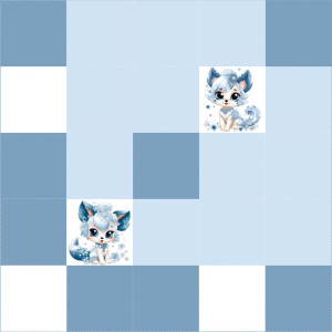 Jégcicás közepes pálya / 15 cm mező