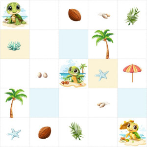 Teknősbékás közepes pálya / 15 cm mező