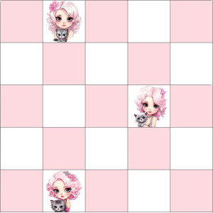 Kislányos közepes pálya / 15 cm mező