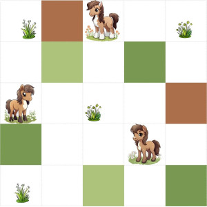 Lovak közepes pálya / 15 cm mező