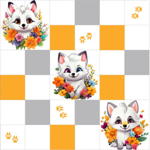 Rókák / nagy pálya / 15 cm mező