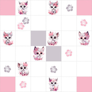 Sarki virágrókák / nagy pálya / 12,5 cm mező