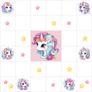 Unikornisok / nagy pálya / 12,5 cm mező Unikornisok / nagy pálya / 12,5 cm mező