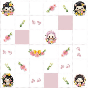 Sünik és Virágok / nagy pálya / 12,5 cm mező Sünik és Virágok / nagy pálya / 12,5 cm mező