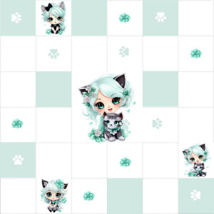 Menta cicalányok / nagy pálya / 12,5 cm mező