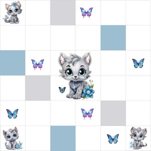 Cicák és Pillangók / nagy pálya / 12,5 cm mező