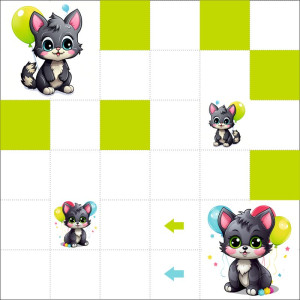 Lufis Cicák / nagy pálya / 12,5 cm mező