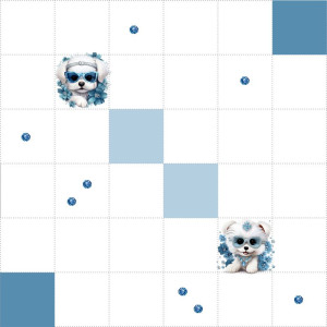 Kutyák Napszemüvegben / nagy pálya / 12,5 cm mező