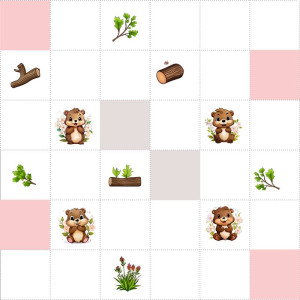 Hörcsögök / nagy pálya / 12,5 cm mező