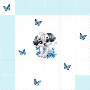 Kutya és Pillangók / nagy pálya / 12,5 cm mező