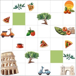 Little World - Róma, Olaszország / nagy pálya / 12,5 cm mező Little World - Róma, Olaszország / nagy pálya / 12,5 cm mező