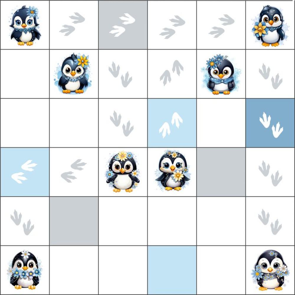 Pingvinjárás / nagy pálya / 12,5 cm mező