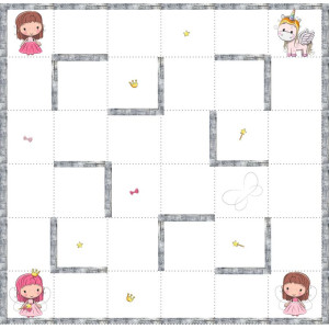 Tündérkirálylányok nyomában / nagy pálya / 12,5 cm mező