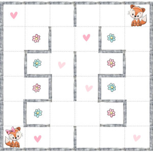 Rókakaland / nagy pálya / 12,5 cm mező