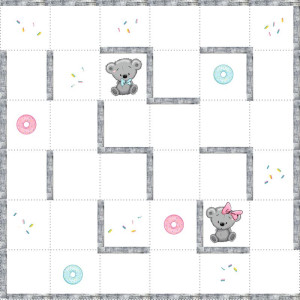 Koalamacik kalandjai / nagy pálya / 12,5 cm mező