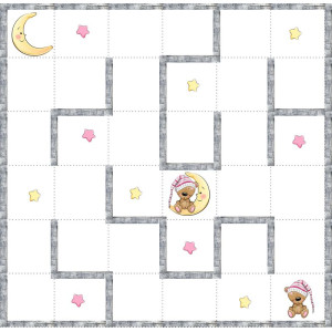 Csillagvadászat a Holdért / nagy pálya / 12,5 cm mező