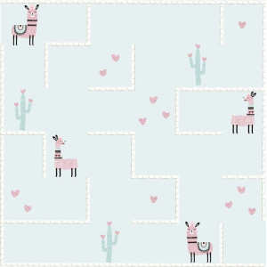 Csillámos lámaikrek / nagy pálya / 12,5 cm mező