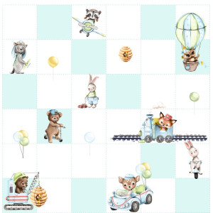 Állatok és Jármúvek / nagy pálya / 12,5 cm mező