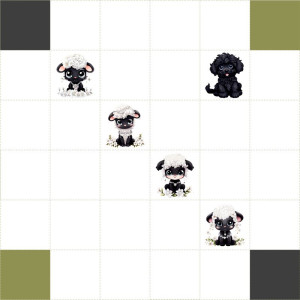 Bárányok nyomában / nagy pálya / 12,5 cm mező