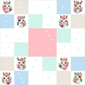 Láma-Párosító / nagy pálya / 12,5 cm mező