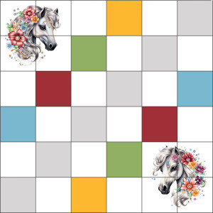 Lólépésben / nagy pálya / 12,5 cm mező