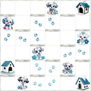 Kutyaházak / nagy pálya / 12,5 cm mező