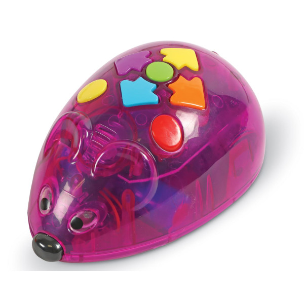 Code&Go Programozható Robot egér - újratölthető, átlátszó, lila