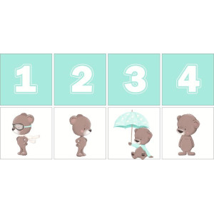 Macik Számkártya - 20 db